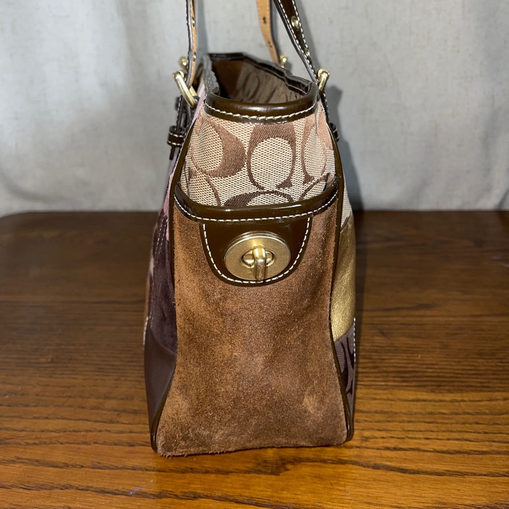 Coach Limited Edition Patchwork Multi Tote - image 2